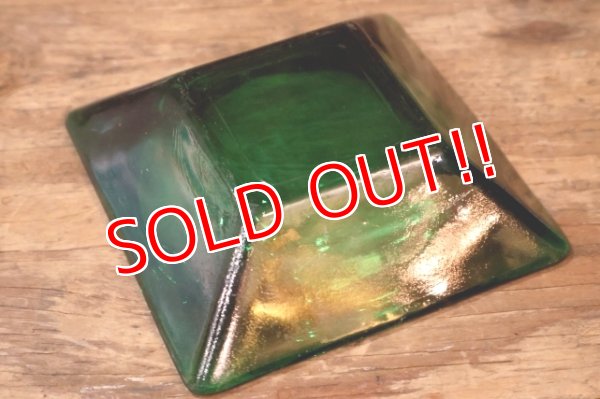 画像4: dp-260204-60 Anchor Hocking Forest Green 1950's-1960's Glass Ashtray