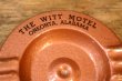 画像2: dp-260204-60 1950's Metal Ashtray "THE WITT MOTEL"