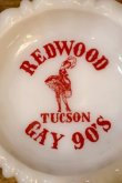 画像2: dp-260204-60 REDWOOD GAY 90's TUCSON 1960's Glass Ashtray