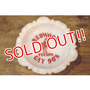 画像: dp-260204-60 REDWOOD GAY 90's TUCSON 1960's Glass Ashtray