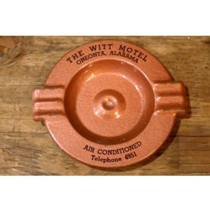 画像: dp-260204-60 1950's Metal Ashtray "THE WITT MOTEL"