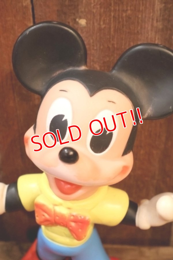 画像2: ct-260303-06 Mickey Mouse / Ledraplastic 1960's Rubber Doll