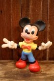 画像1: ct-260303-06 Mickey Mouse / Ledraplastic 1960's Rubber Doll