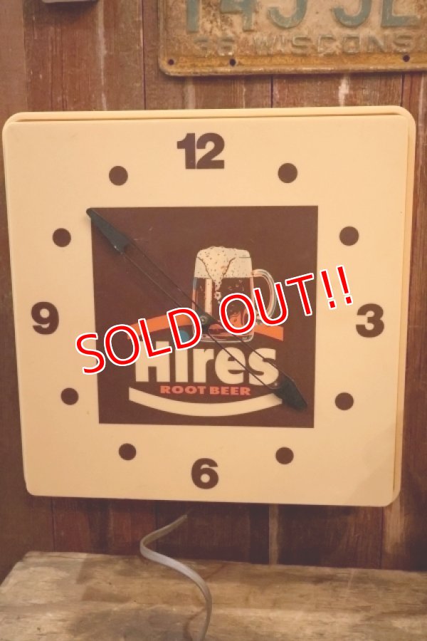 画像1: dp-260204-18 Hires ROOT BEER 1960's Wall Clock