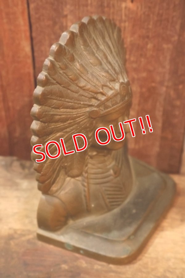 画像3: dp-260325-04 1930's-1940's Indian Iron Bookend