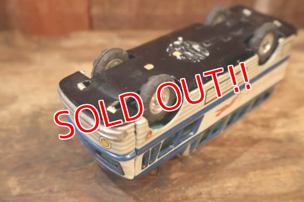 画像10: dp-260325-22 1950's-1960's Greyhound Bus Tin Toy