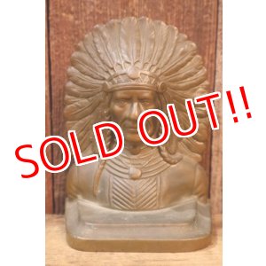 画像: dp-260325-04 1930's-1940's Indian Iron Bookend