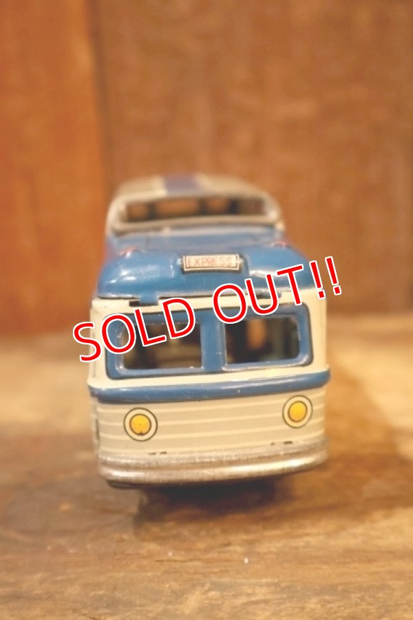 画像6: dp-260325-22 1950's-1960's Greyhound Bus Tin Toy