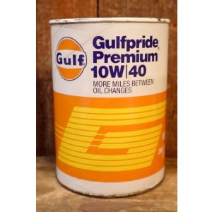 画像: dp-230901-120 Gulf / Gulfpride Premium 10W 40 ONE U.S. QUART OIL CAN
