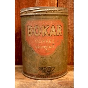 画像: dp-260501-15 BOKAR COFFEE SUPREME / 1930's-1940's TIN CAN