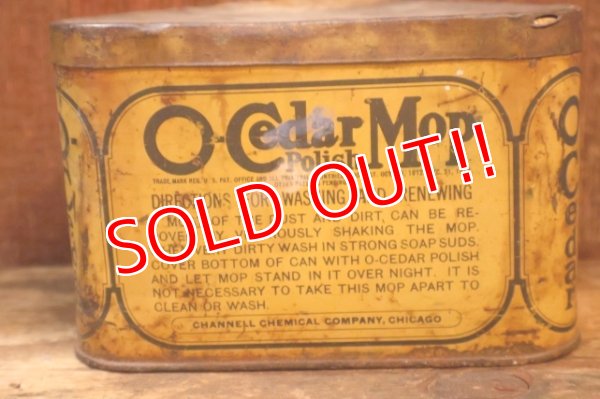 画像3: dp-260501-02 CHANNELL CHEMICAL COMPANY 1920's O-Cedar Polish Mop CAN