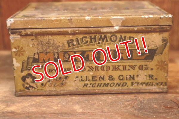 画像4: dp-260501-09 ALLEN & GINTER 1910's-1920's THE RICHMOND MIXTURE TOBACCO CAN
