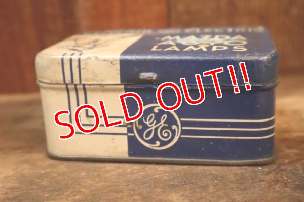 画像4: dp-260501-07 GENERAL ELECTRIC / 1930's-1940's MAZDA AUTO LAMP TIN BOX