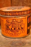 画像5: dp-260501-10 QUICK-KLEAN COMPANY 1940's THE WONDER SOAP PASTE TIN CAN