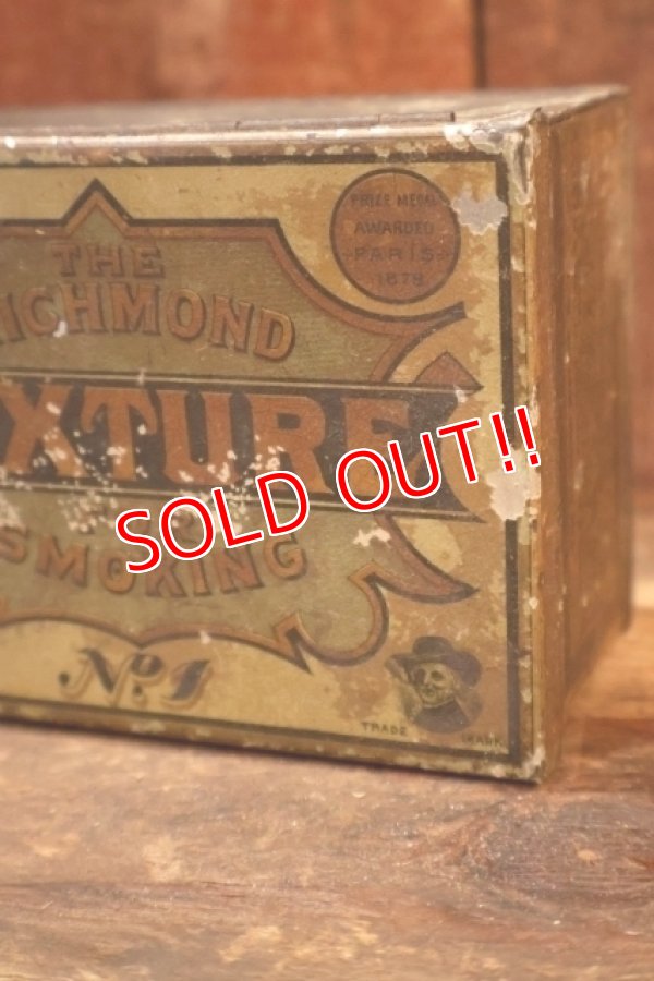 画像3: dp-260501-09 ALLEN & GINTER 1910's-1920's THE RICHMOND MIXTURE TOBACCO CAN