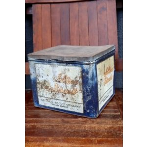 画像: dp-260501-05 NATIONAL BISCUIT COMPANY 1930's Saltina Biscuit TIN CAN