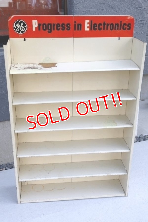 画像1: dp-260424-01 GENERAL ELECTRIC / Store Display Metal Rack