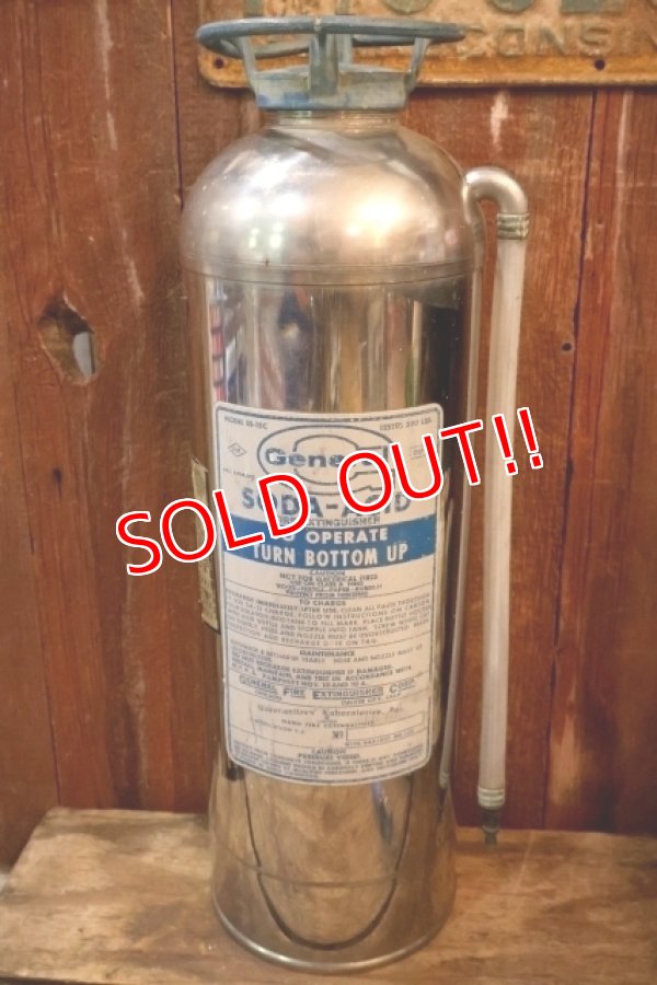 画像1: dp-260106-01 General SODA-ACID 1970's FIRE EXTINGUISHER