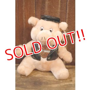 画像: ct-260325-23 HARLEY-DAVIDSON / Play By Play 1990's Pig Biker Hog Plush Doll