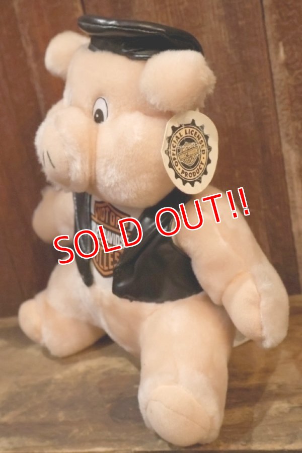 画像4: ct-260325-23 HARLEY-DAVIDSON / Play By Play 1990's Pig Biker Hog Plush Doll