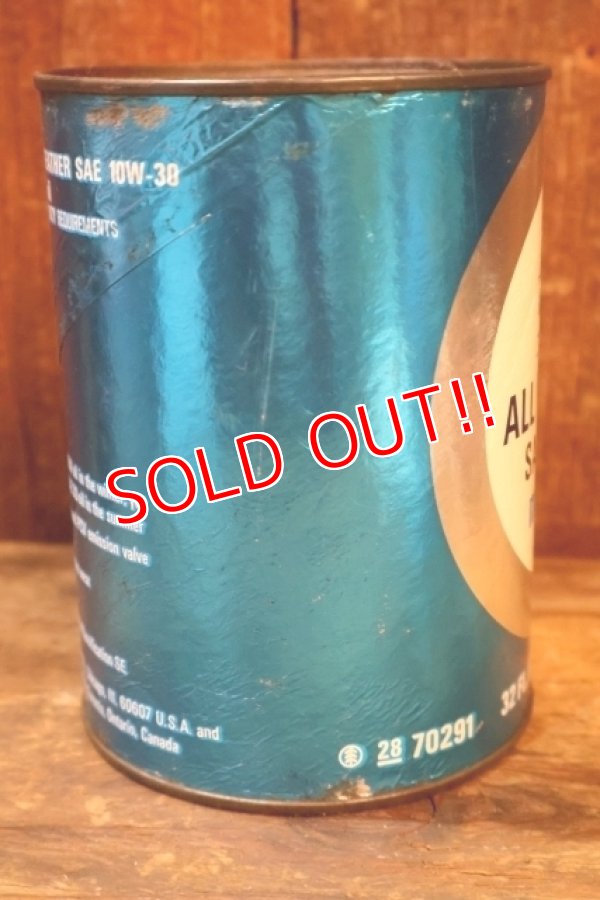画像6: dp-230901-120 Sears / ALL WEATHER  SAE 10W-30 ONE U.S. QUART MOTOR OIL CAN