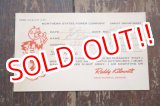 画像: ct-260401-03 Reddy Kilowatt / 1950' Invoice