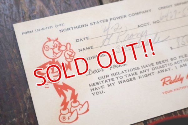 画像2: ct-260401-03 Reddy Kilowatt / 1950' Invoice