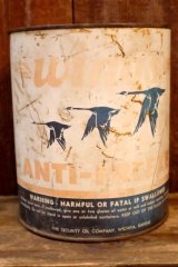 画像: dp-260204-93 THE SECURITY OIL COMPANY Wings ANTI-FREEZE ONE U.S. GALLON  CAN