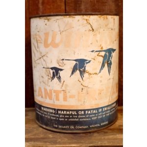 画像: dp-260204-93 THE SECURITY OIL COMPANY Wings ANTI-FREEZE ONE U.S. GALLON CAN