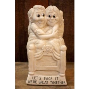 画像: ct-220901-15 R & W BERRIES 1970's Message Doll "WE'RE GREAT TOGETHER"