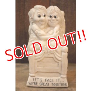 画像: ct-220901-15 R & W BERRIES 1970's Message Doll "WE'RE GREAT TOGETHER"