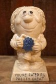 画像1: ct-220901-15 R & W BERRIES 1970's Message Doll "YOU'RE RATED P.G. PRETTY GREAT"