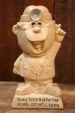 画像1: ct-220901-15 R & W BERRIES 1970's Message Doll "GET WELL SOON"