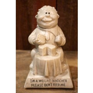 画像: ct-220901-15 R & W BERRIES 1970's Message Doll "PLEASE DON'T FEED ME"
