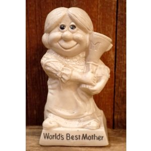 画像: ct-220901-15 R & W BERRIES 1970's Message Doll "World's Greatest Mother"