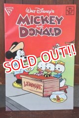 画像: ct-251201-07 MICKEY AND DONALD / GRADSTONE No.13 September 1989 Comic