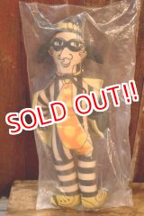 画像: ct-260501-01 McDonald's / the Hamburglar 1970's Pillow Doll