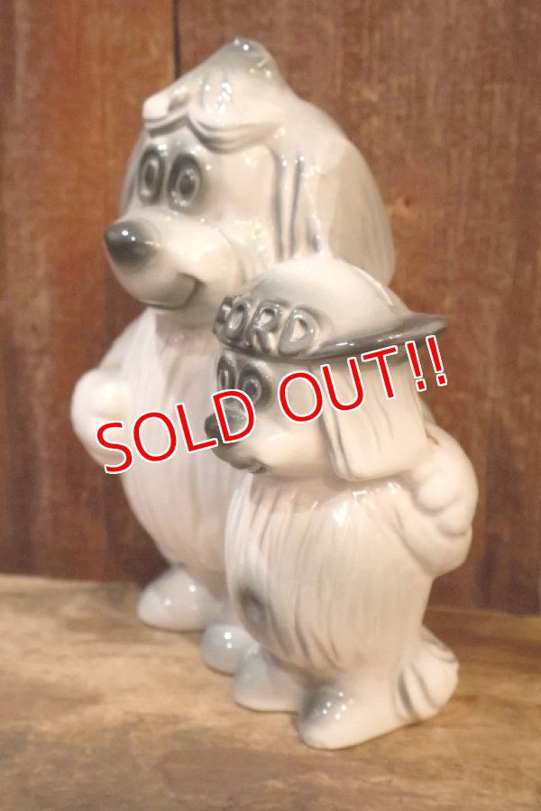画像4: ct-260322-08 FORD / 1950's-1960's Shaggy Dog Ceramic Coin Bank