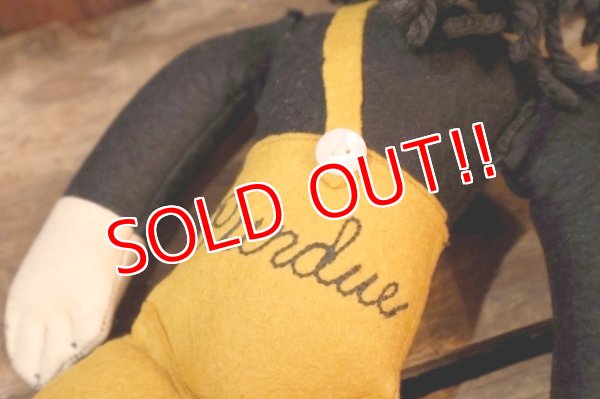 画像7: ct-260106-28 Collegiate 1950's-1960's College Mascot Doll "Purdue"