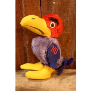 画像: ct-260106-28 The University of Kansas "Jayhawks" / Collegiate 1950's-1960's Mascot Doll