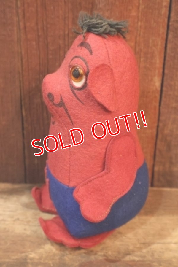 画像4: ct-260106-28 The University of Kansas?? / Collegiate1950's-1960's Mascot Doll "KU"