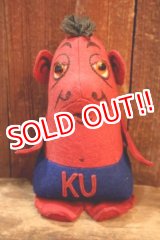 画像: ct-260106-28 The University of Kansas?? / Collegiate1950's-1960's Mascot Doll "KU"