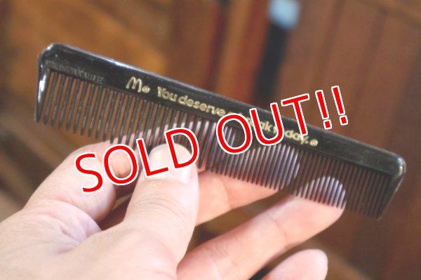 画像1: ct-260520-13 McDonald's / 1980's Plastic Comb