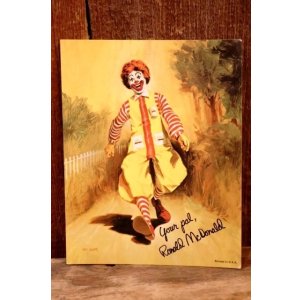 画像: ct-260520-06 McDonald's / Ronald McDonald 1972 Promotion Poster