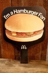 画像: ct-260520-11 McDonald's / 1970's I'm a Hamburger Fan