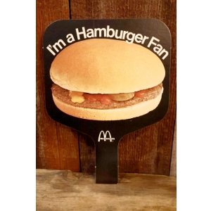 画像: ct-260520-11 McDonald's / 1970's I'm a Hamburger Fan