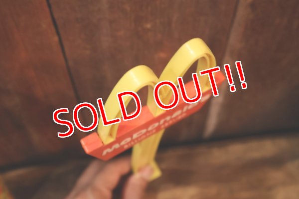 画像5: ct-260520-18 McDonald's / Playskool 1970's Playset Plastic Sign