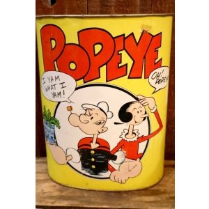 画像: ct-260520-04 Popeye / CHEINCO 1960's-1970's Trash Can