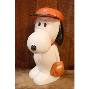 画像: ct-260325-38 Snoopy / Determined 1970's-1980's Coin Bank