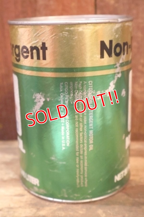 画像5: dp-230901-120 CITGO / Non-Detergent MOTOR OIL ONE U.S. QUART CAN
